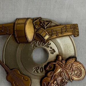 Rock- N-Roll Metal Pin